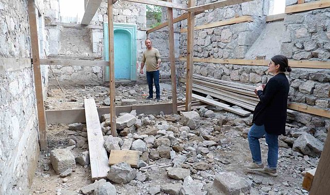 Alvarlı Efe'nin 21 yıl hizmet verdiği cami restore ediliyor