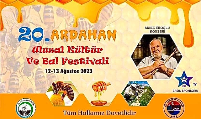 Ardahan Ulusal Kültür ve Bal Festivali yarın başlıyor