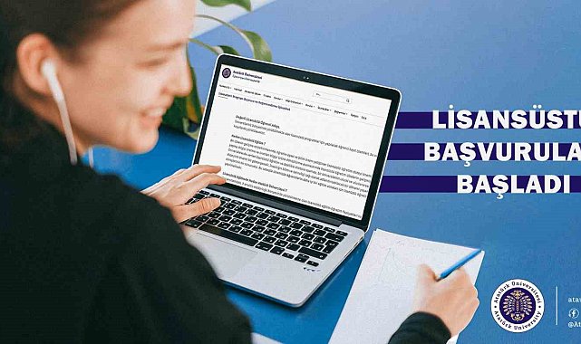 Atatürk Üniversitesinde lisansüstü program başvuruları başladı