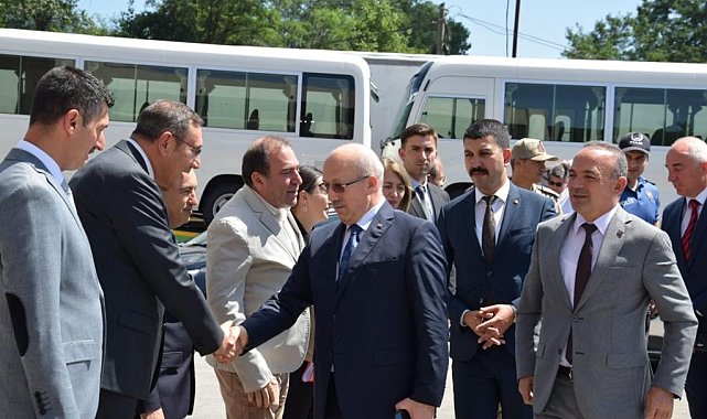 Bakan Yardımcısı Uçarmak Türkgözü Sınır Kapısı'nda