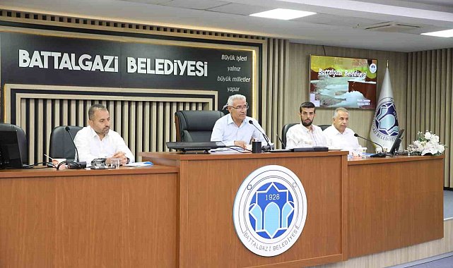 Battalgazi Belediye Meclisi Ağustos ayı olağan toplantısı tamamlandı
