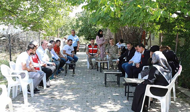 Bingöl Valisi Usta, "Şehit ve gazi aileleri emanetimizdir"