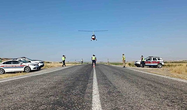 Cayrokopter ile havadan trafik denetimi