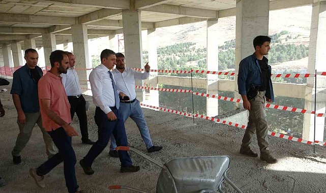 Deprem bölgesi Malatya'da kamu yatırımları hızla ilerliyor