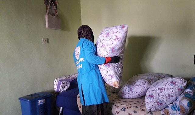 Digor'da yaşlı ve engellilere evde bakım hizmeti