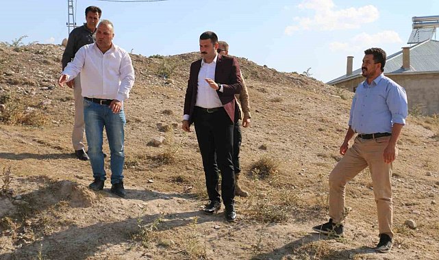 Diyadin'de eğitim ve altyapı çalışmaları değerlendirildi