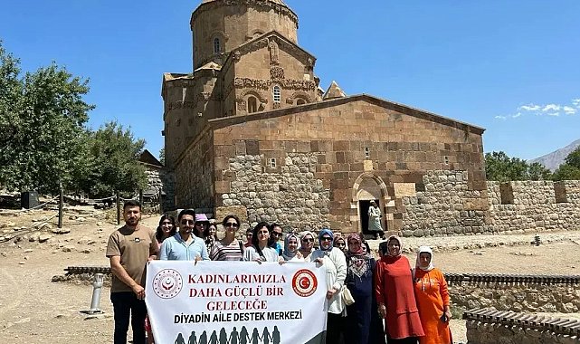 Diyadinli kursiyerler Van&#039;ı gezdi