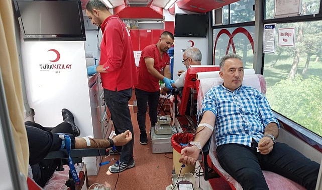 DSİ çalışanları kan bağışında bulundu