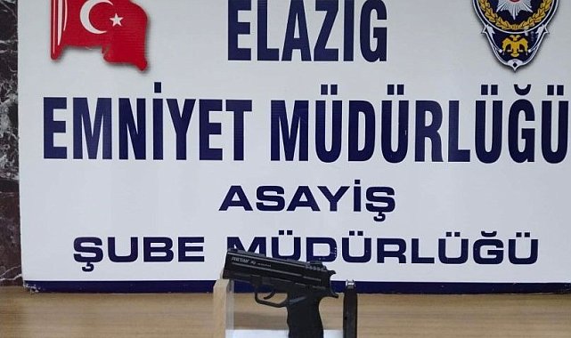 Elazığ'da 15 suç kaydı bulunan şüpheli yakalandı
