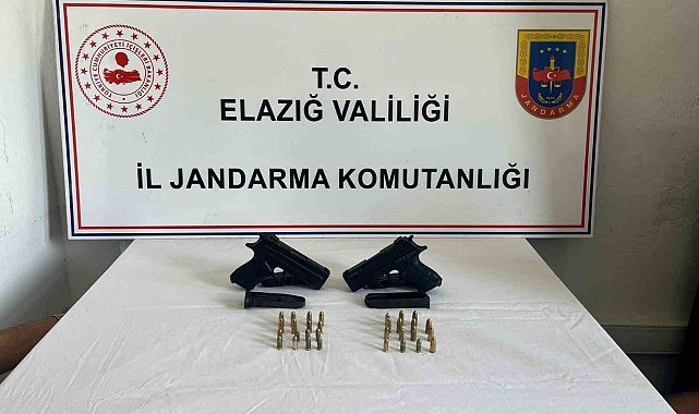 Elazığ'da aranan 2 şüpheli jandarma tarafından yakalandı