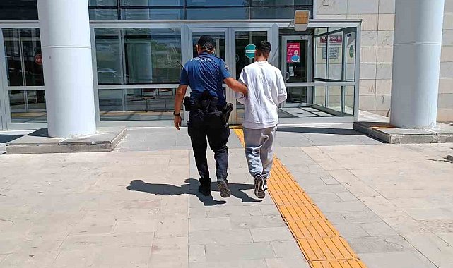 Elazığ'da bir kafeden hırsızlık yapan şüpheli tutuklandı