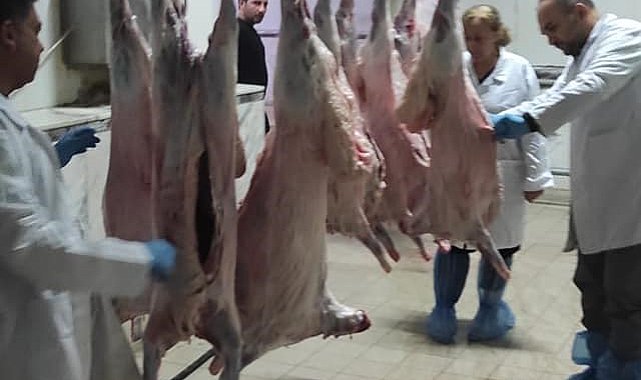 Elazığ'da kesimhaneler denetlendi