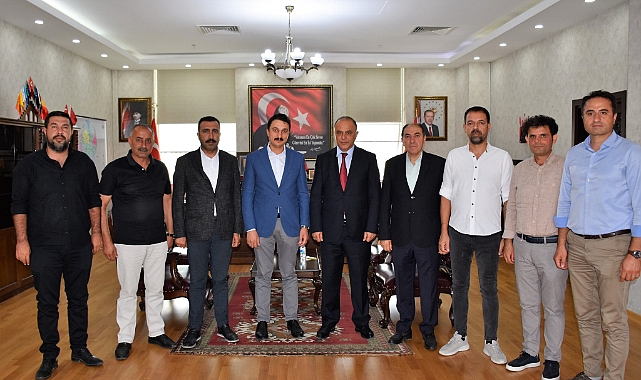 Emniyet Müdürü Saka'ya 'hayırlı olsun' ziyaretleri