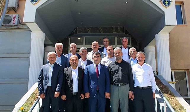 Emniyet Müdürü Yılmaz, muhtarlarla bir araya geldi