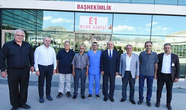 ERVAK' tan Şehir Hastanesi Başhekimi Tör'e ziyaret