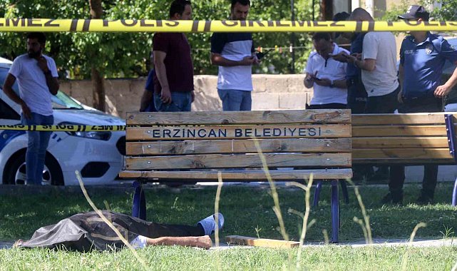 Erzincan'da parkta şüpheli ölüm