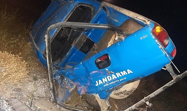 Erzurum’da tırın askeri araca çarpması sonucu 5 kişi yaralandı