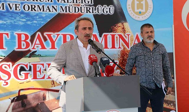 Erzurum'da hasat bayramı