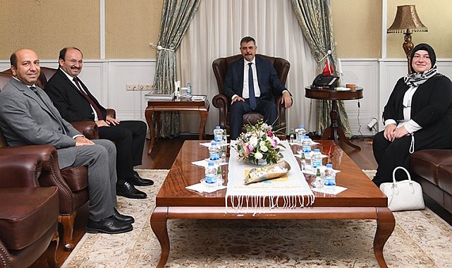 ETÜ Rektörü Çakmak'tan Vali Çiftçi ve Emniyet Müdürü Yırtar'a ziyaret