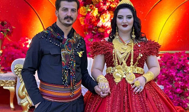 Geline kilolarca altın, damada ise 2 milyon TL'lik takı