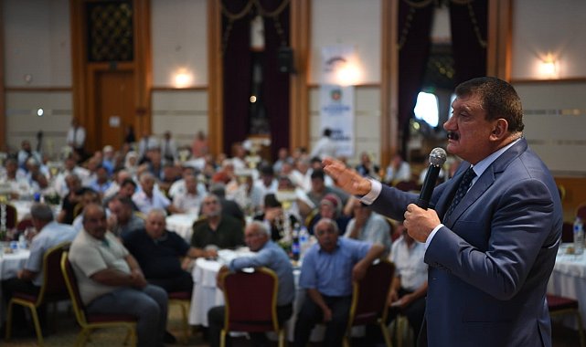 Gürkan, Mahalle muhtarlarını çalışmalar hakkında bilgilendirdi