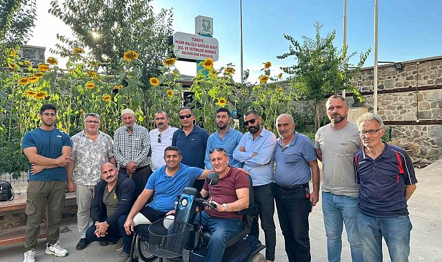 Kahraman Gazi'den anlamlı ziyaret