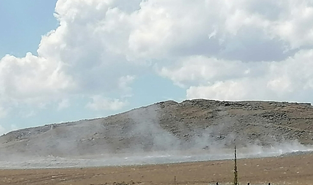 Karadağ çöplüğü tehlike saçıyor