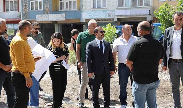 Kars'ta Merkez Mahallesi'ne modern park yapılıyor