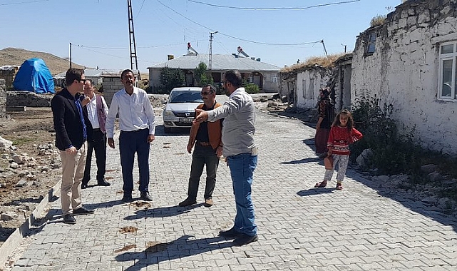 Kaymakam Demirkıran çalışmaları yerinde inceledi