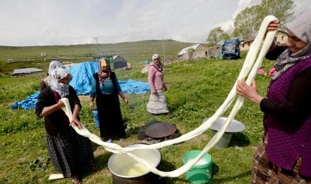 Köylerde kış hazırlığı devam ediyor