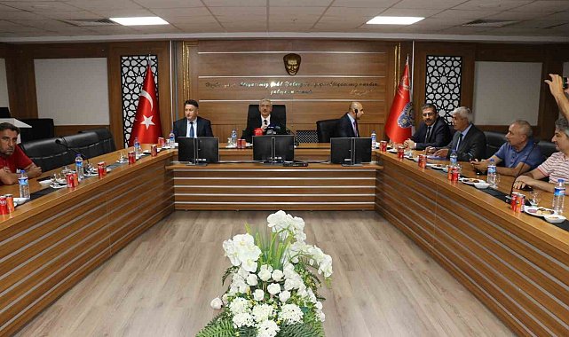 Malatya Emniyet Müdürü Çankal basınla bir araya geldi