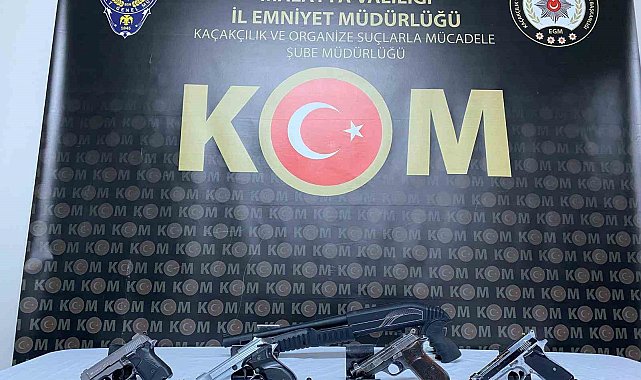 Malatya'da ruhsatsız silah operasyonu: 1 gözaltı