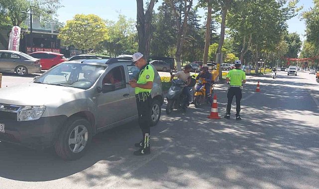 Malatya'da trafiğe sıkı denetim
