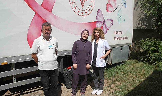 Malazgirt'te "mobil kanser tarama aracı" hizmet vermeye başladı