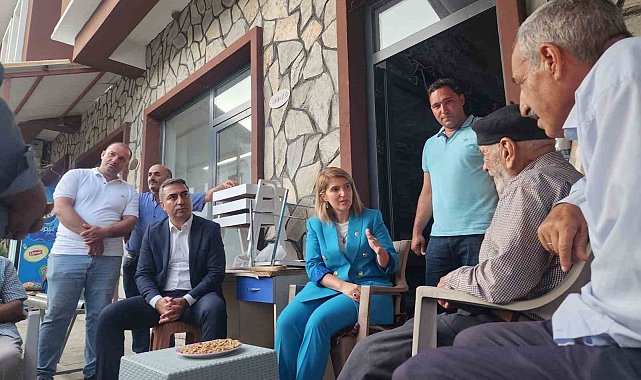 Milletvekili Ölmeztoprak, Doğanyol'da esnaf ve vatandaşların taleplerini dinledi