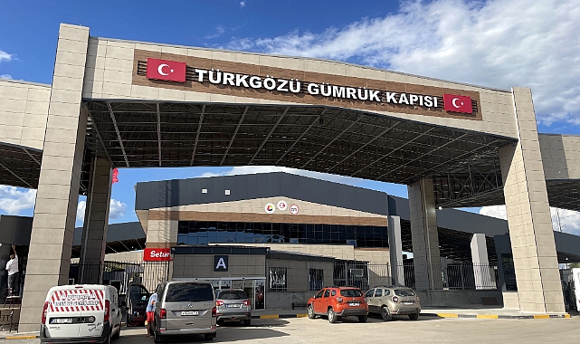 Modernize edilen Türkgözü Gümrük Kapısı 1 Eylül'de açılacak