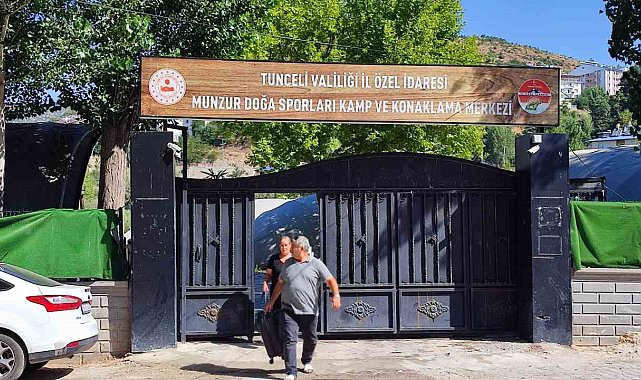 Munzur Vadisi&#039;nde çadır otele yoğun ilgi