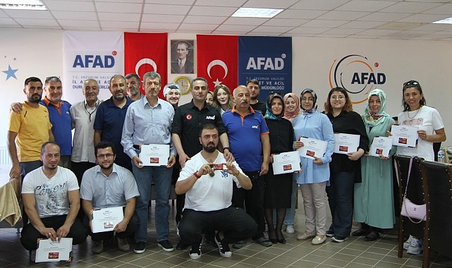 Onlar artık resmen AFAD Gönüllüsü