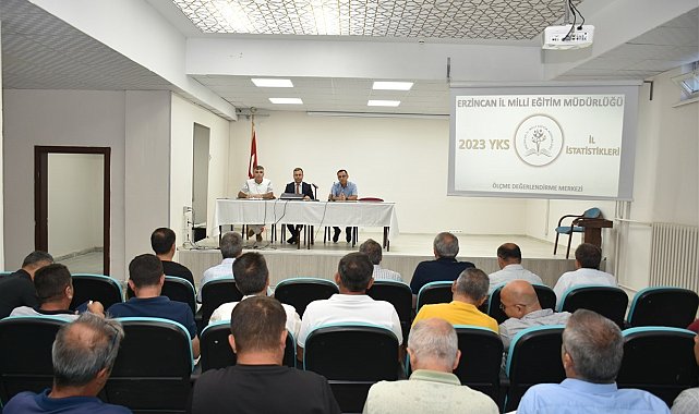 Ortaöğretim kurumu müdürleri ile değerlendirme toplantısı yapıldı