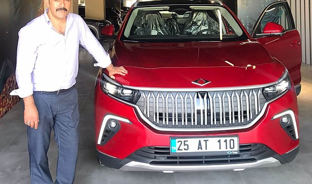 Pasinler'in de artık Togg'u var