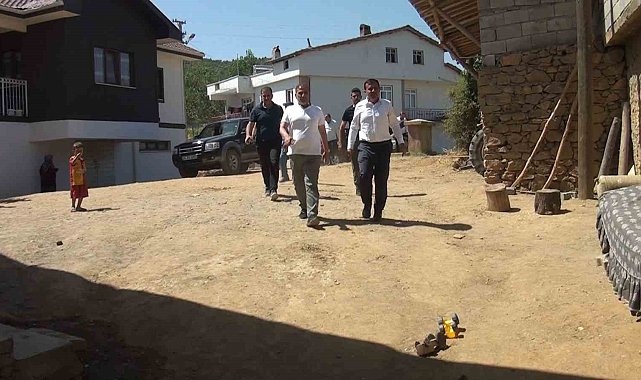 Pütürge'de yol asfaltlama çalışmaları tam hız devam ediyor