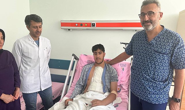 Şah damarı yırtılan 16 yaşındaki çocuk erken tanı ile hayata tutundu