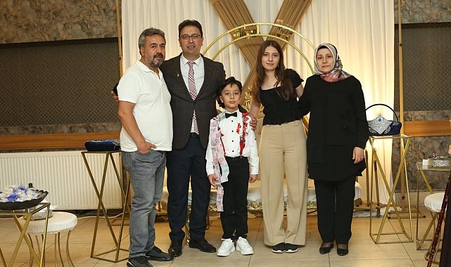 Samancı ailesinin mutlu günü