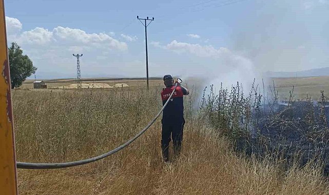Sıcak hava yangınları beraberinde getirdi