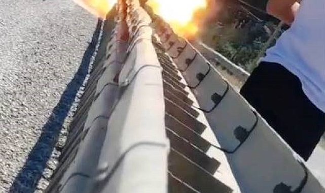 Tatvan'da şüpheli paket fünye ile patlatıldı