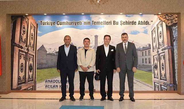 Vali Çiftçi İHA ekibini kabul etti