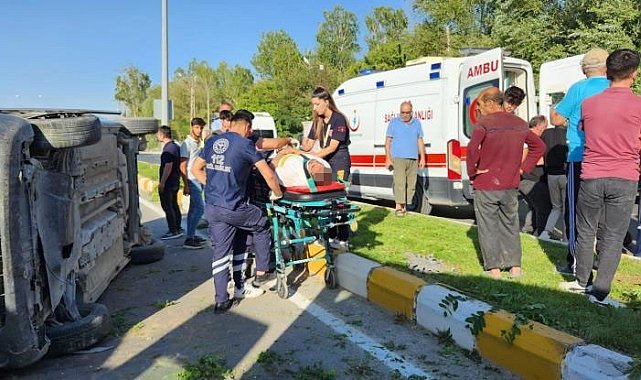 Van'da trafik kazası: 2 yaralı