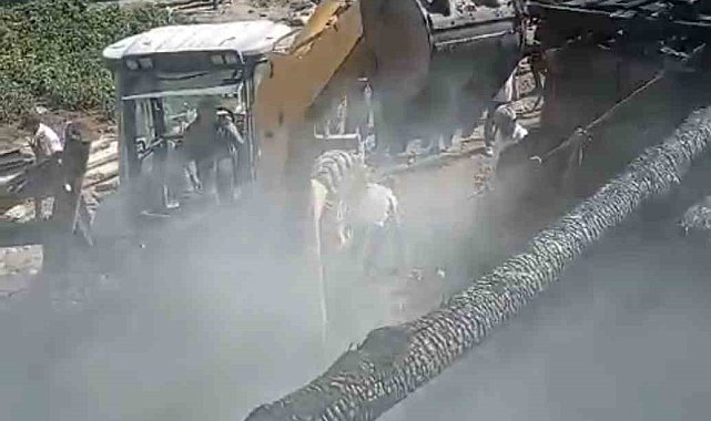 Yüksekova'da tandır evinde çıkan yangın korkuttu