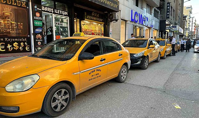 Yüksekova'da ticari taksi ücretlerine zam