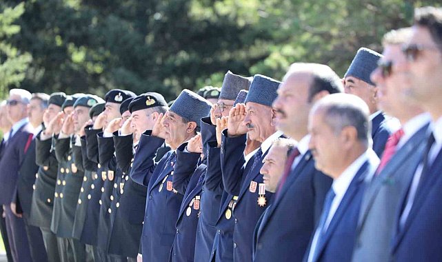 19 Eylül Gaziler Günü düzenlenen törenle kutlandı